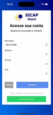 Sicap Estudante screenshot