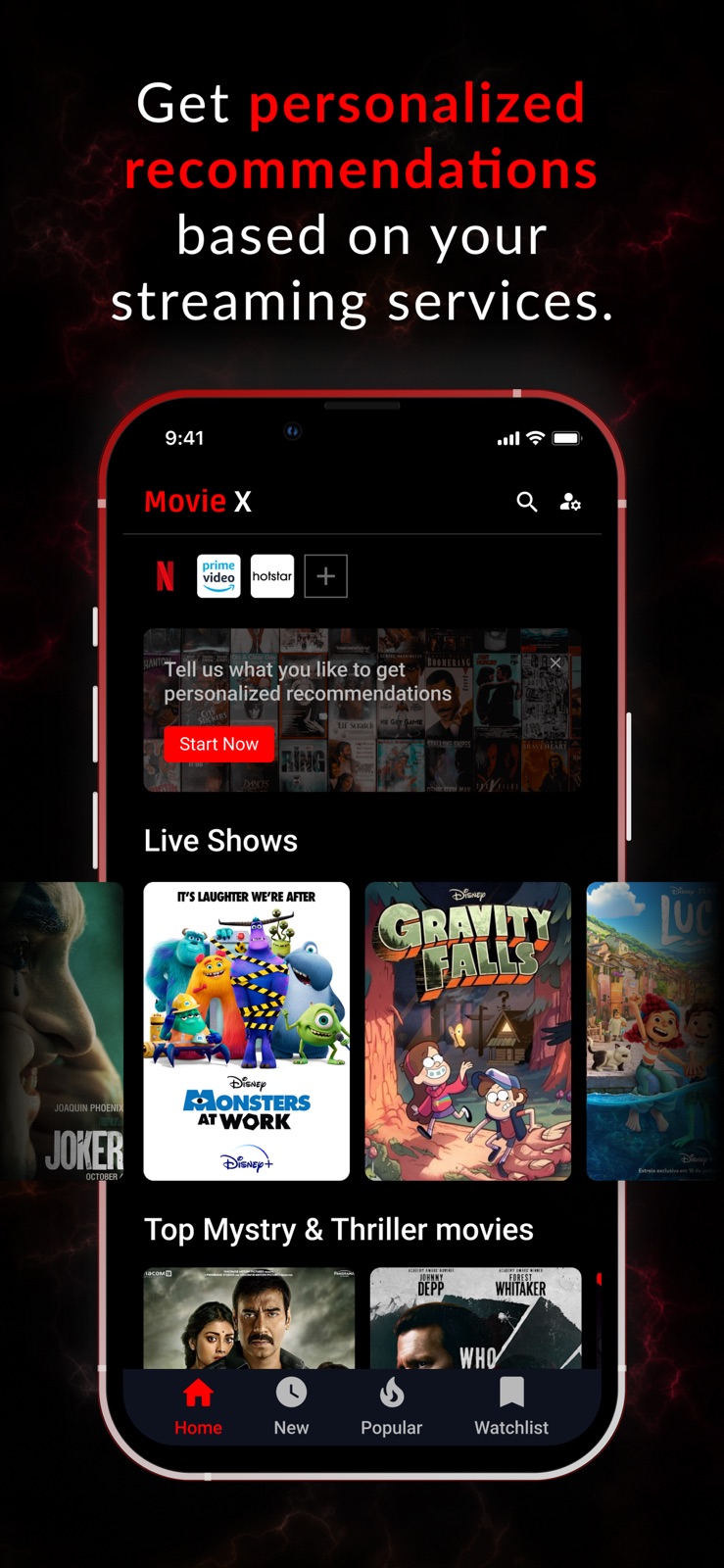 Movie Master: Movies & TV Show iphone screenshot 1