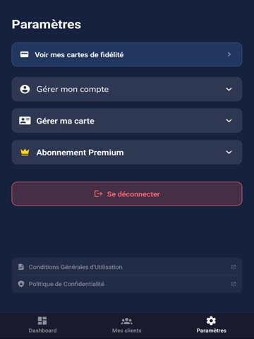 Quardy iPad screenshot