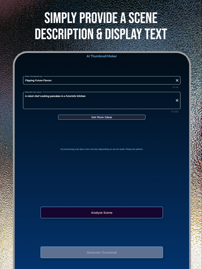 AI Thumbnail Maker YT