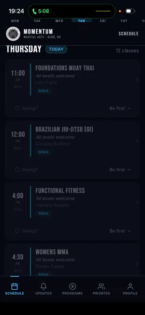 Momentum MMA screenshot 4