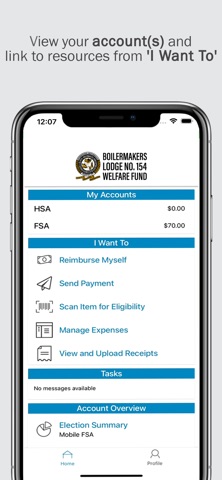 Boilermakers Lodge 154 MRA app screenshot