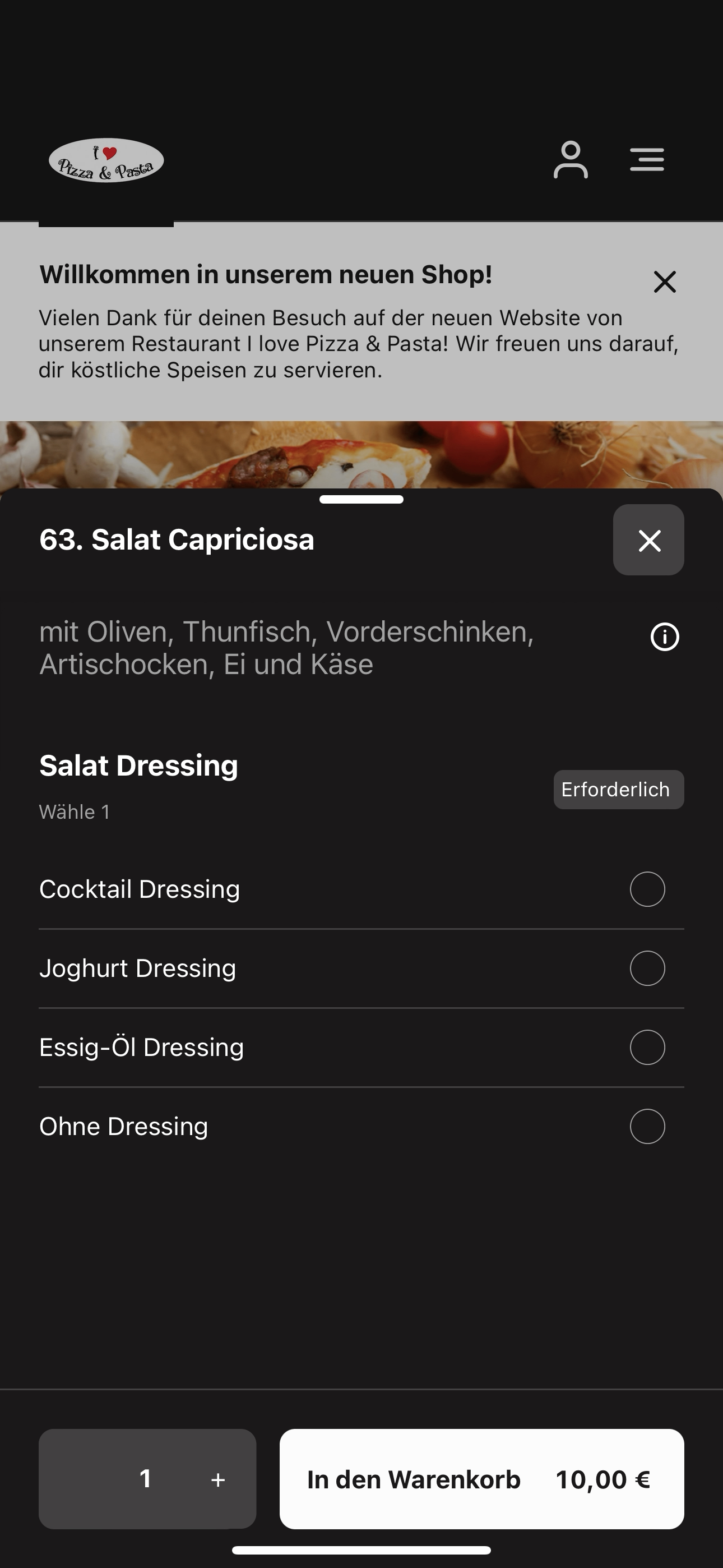 I love Pizza & Pasta Krefeld screenshot 4