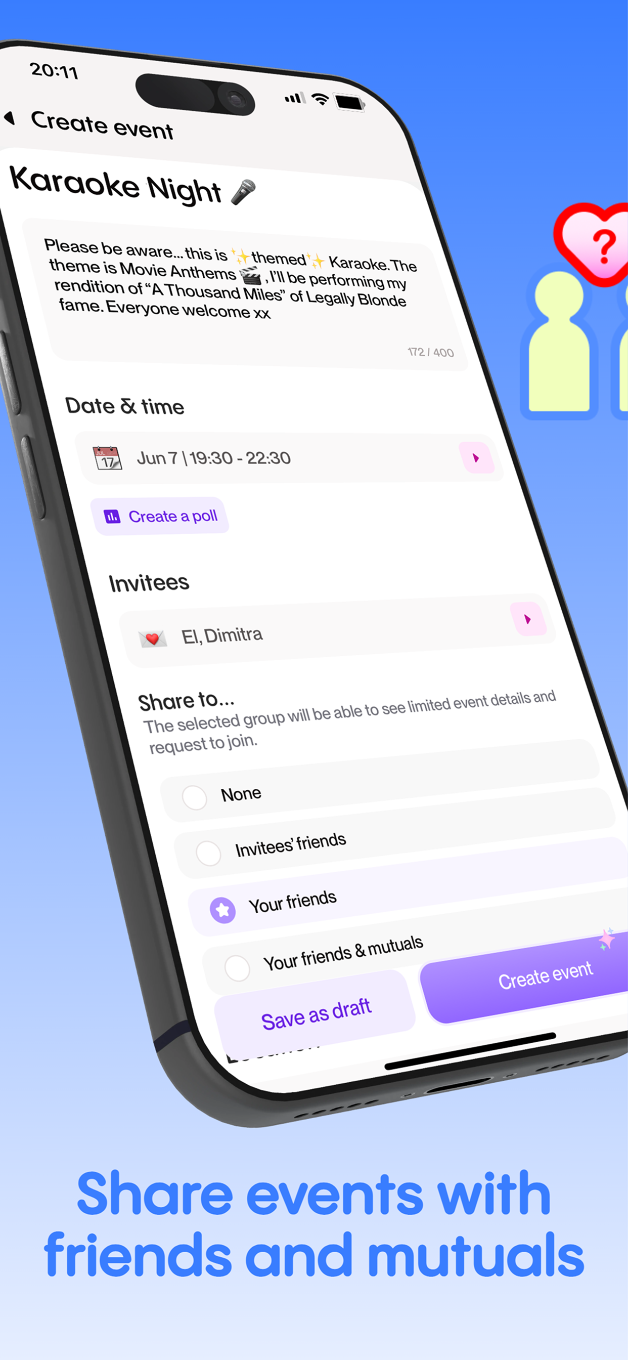 Quti: Shared Social Calendar