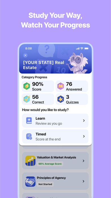 Real Estate Exam Prep for 2026 iPhone screenshot 9 - Education app