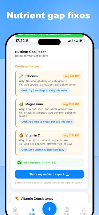 Intake - Nutrition Tracker Screenshot 3 of 6