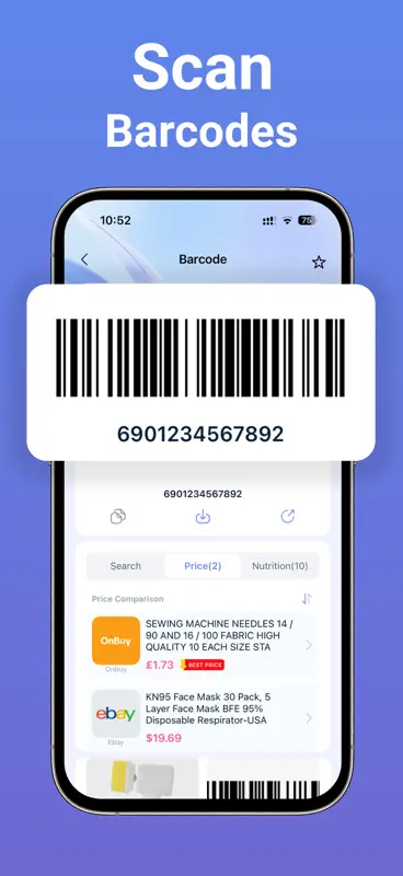 AI QR Code & Barcode Scanner screenshot 3 of 6