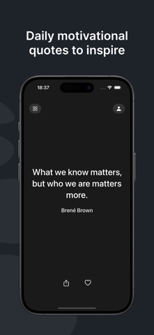 Zenwords - Motivational Quotes Screenshot 1 of 4