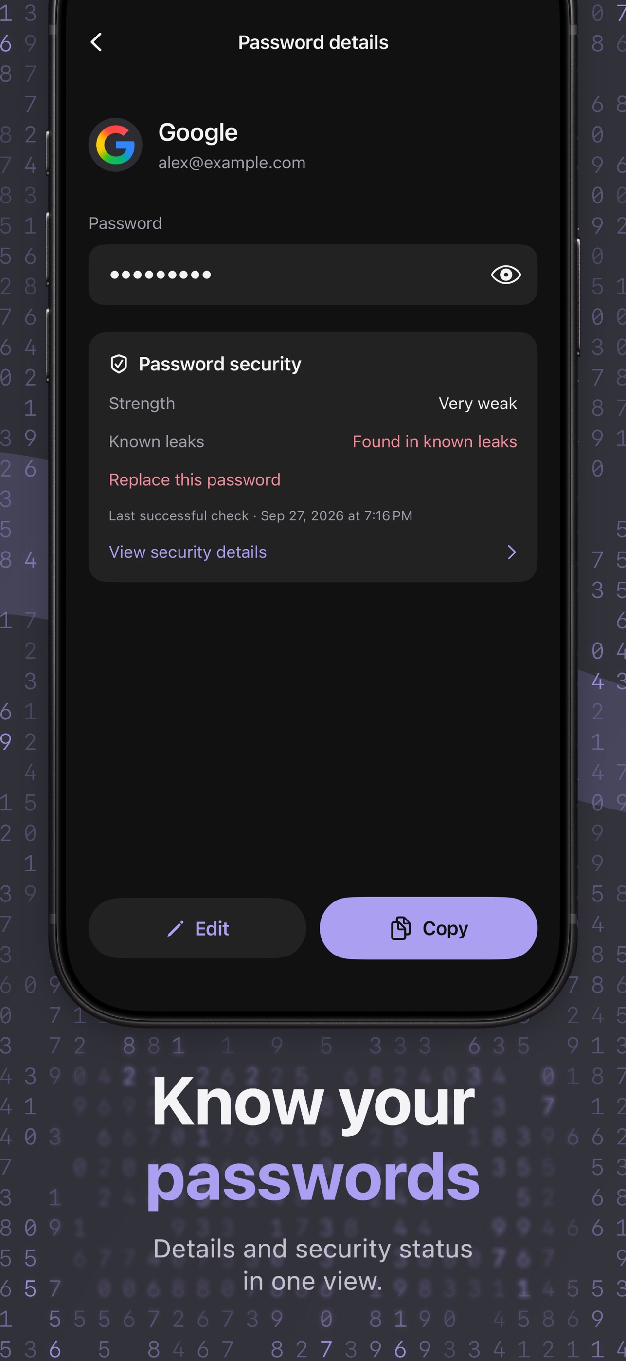 Screenshot 4 of 2FA Codes & Password Manager