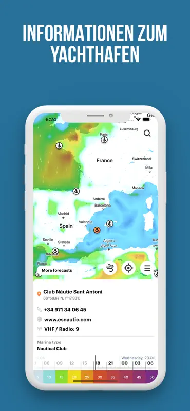 WindHub - Gezeiten und Wind screenshot 1 of 10