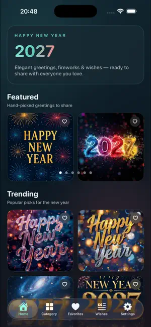 Happy New Year 2027 Image screenshot 1