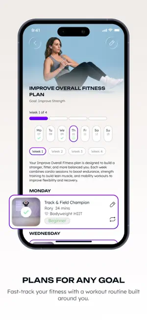 WithU: Personalised fitness screenshot 4