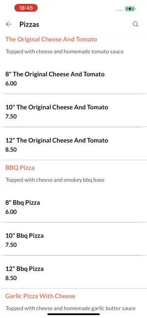 Pizza Giorgio screenshot 3