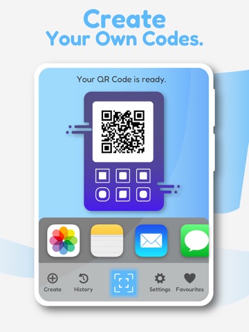 QR Code Reader & Bar Scanner iPad screenshot