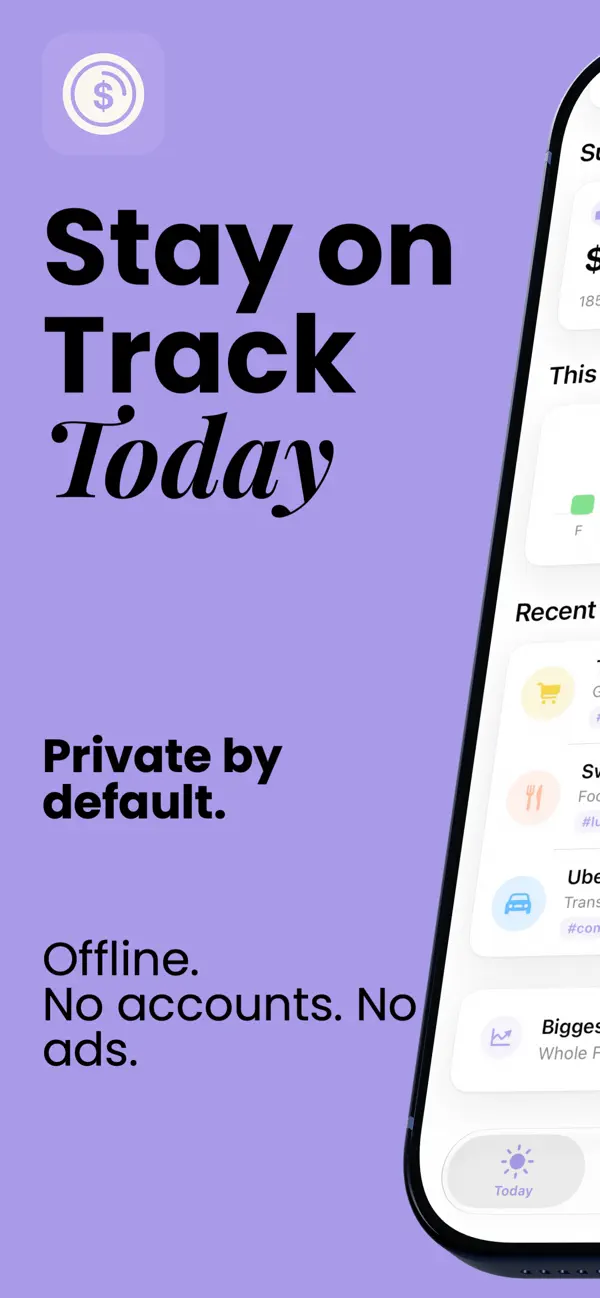 Screenshot #1 pour CashLens: Expense Tracker