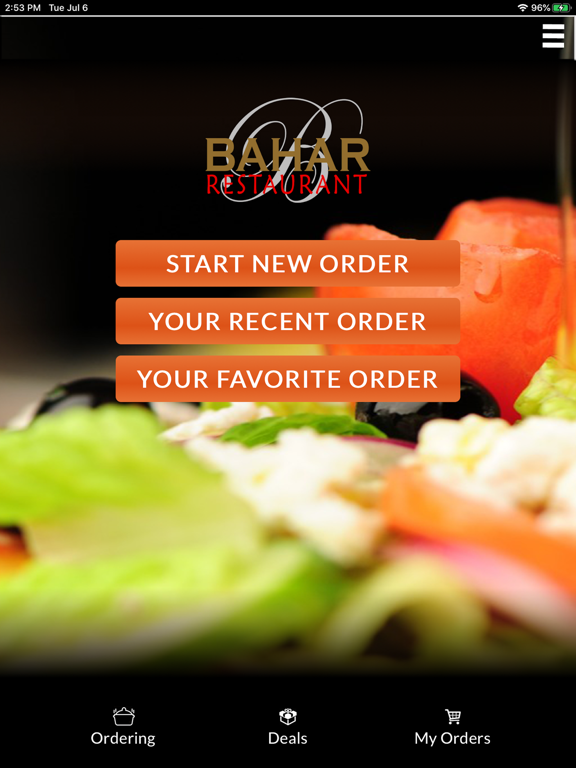 Screenshot #4 pour Bahar Restaurant OC