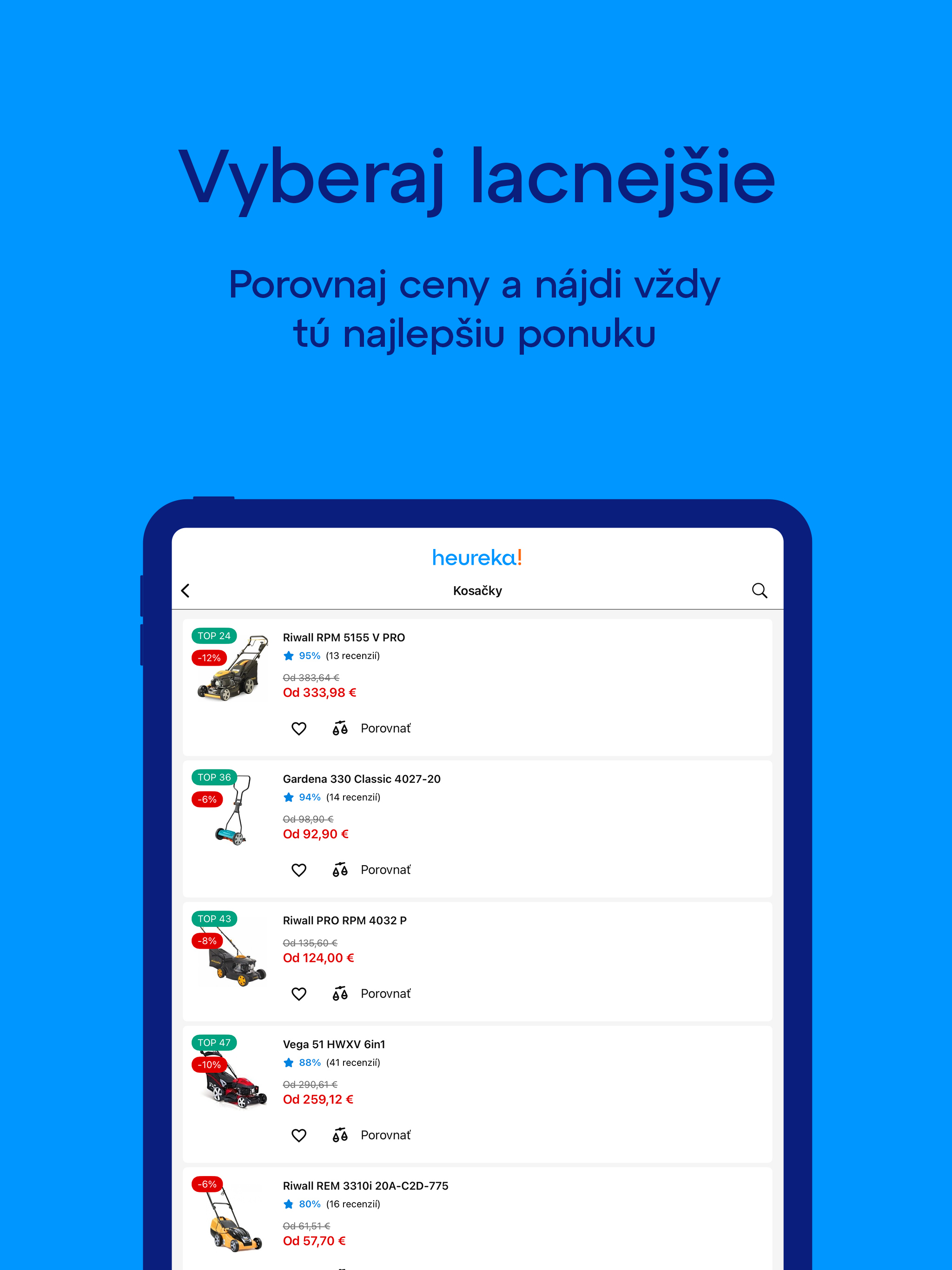 Heureka.sk – Porovnávač cien