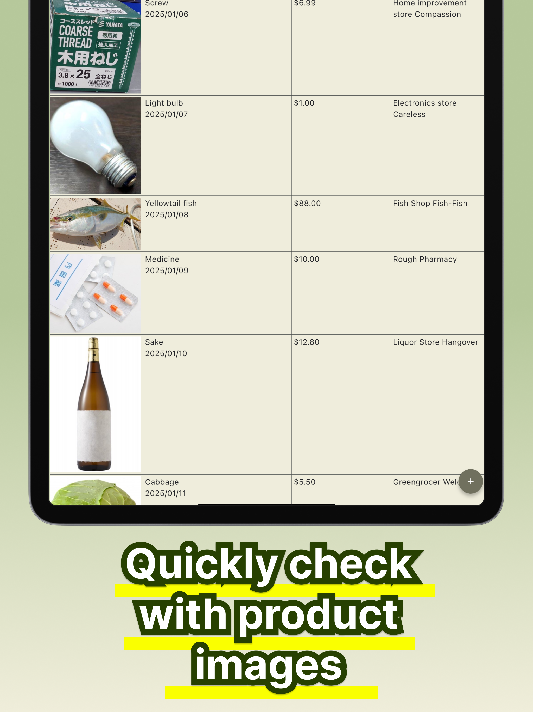 Cheapest Store x Shopping List