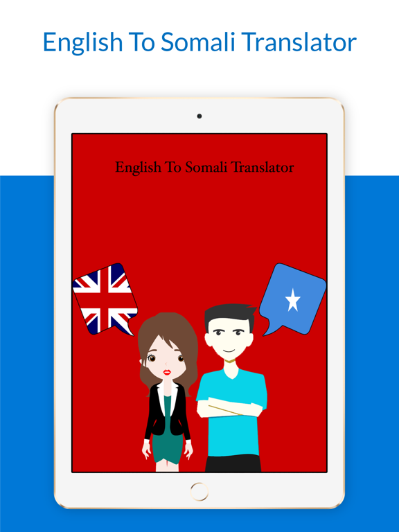 English To Somali Translation iPad screenshot