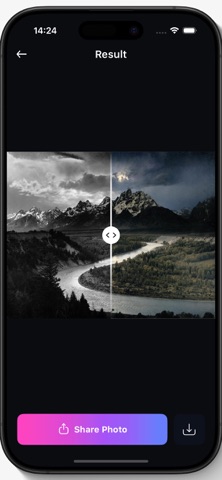 AI. Old photo restore & repair screenshot