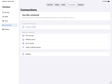 Doculous: JPG to PDF Converter iPad screenshot