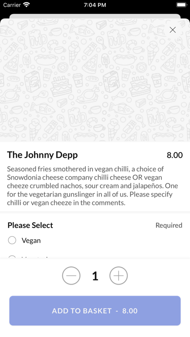 Loaded Burgers And Fries. Screenshot