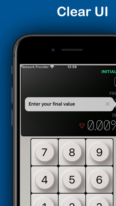 Percentage Calc - QuickDiff Screenshot