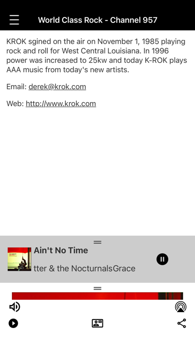 Screenshot #3 pour KROK 95.7 FM Radio Stream