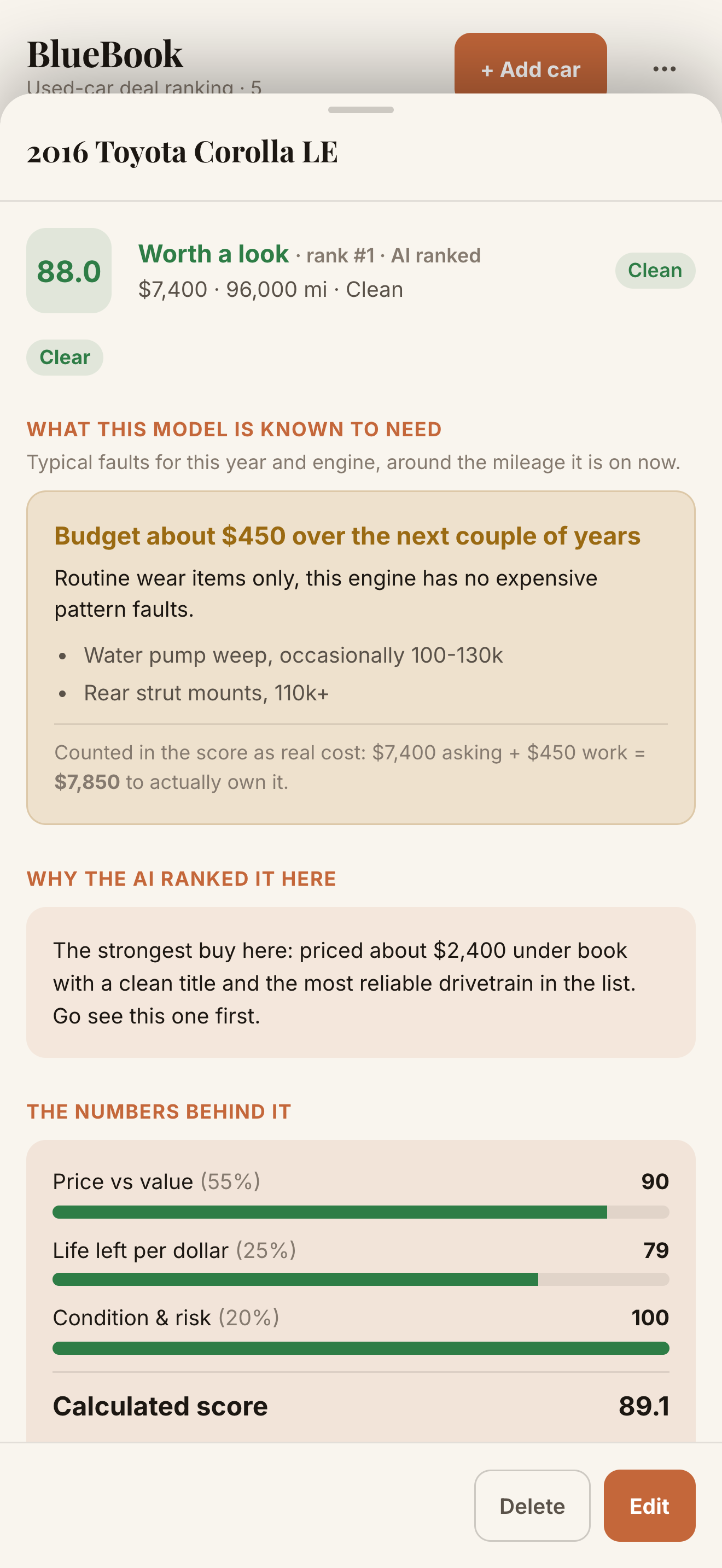 BluishBook: Used Car Deals screenshot 3