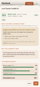 BluishBook: Used Car Deals screenshot