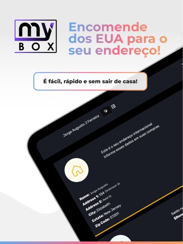 My Box iPad screenshot