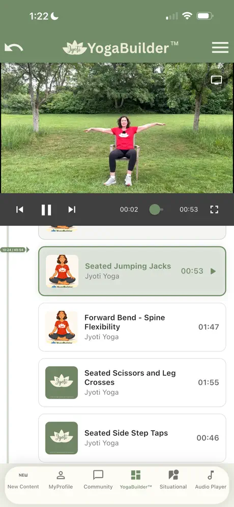 Jyoti | Yoga Builder™ screenshot 6