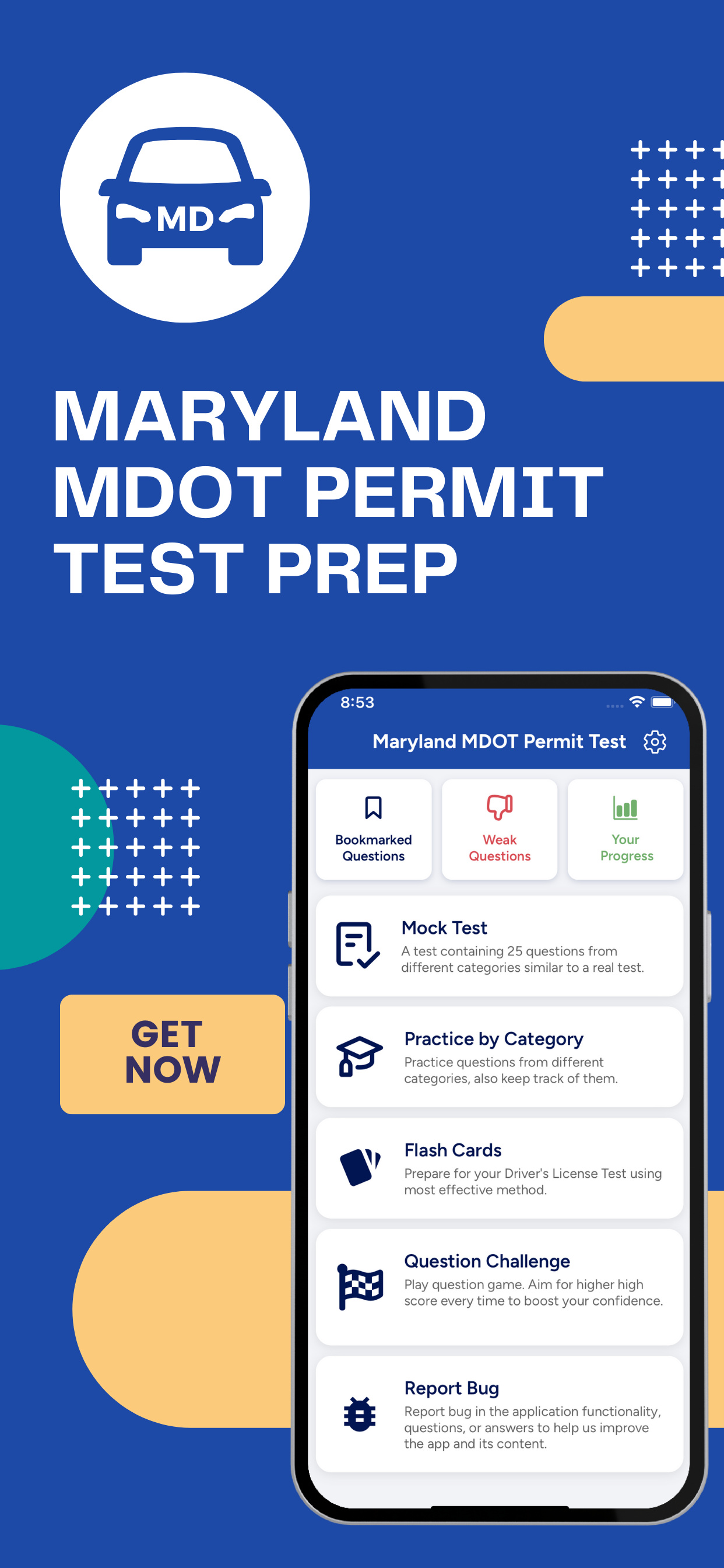 Maryland MD MVA Permit Test