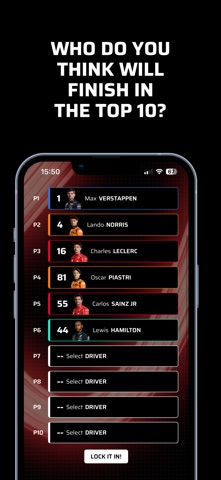 Gridlock: Race Predictions App Screenshot 1 of 3