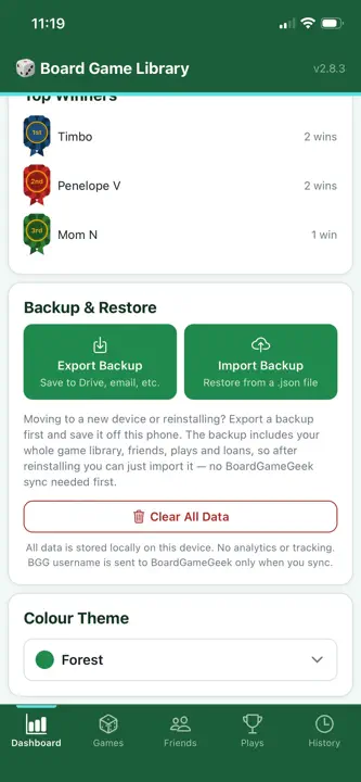 Board Game Library screenshot 8