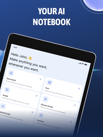 AI Note Taker - Summary AI iPad screenshot