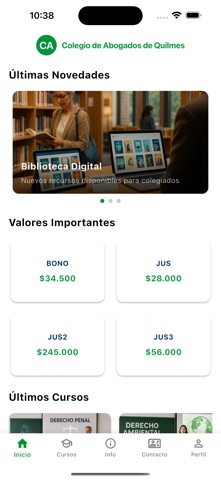 CAQ App iPhone screenshot 2