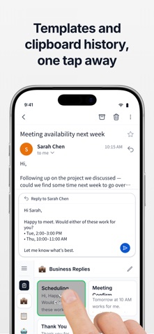 PasteSync: AI Snippet Keyboard Screenshot 1 of 9