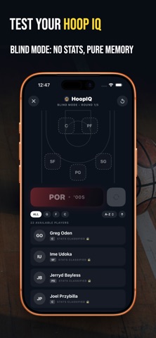 HoopIQ: Basketball Draft screenshot