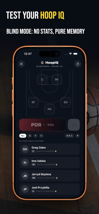 HoopIQ: Basketball Draft Screenshot 4 of 5
