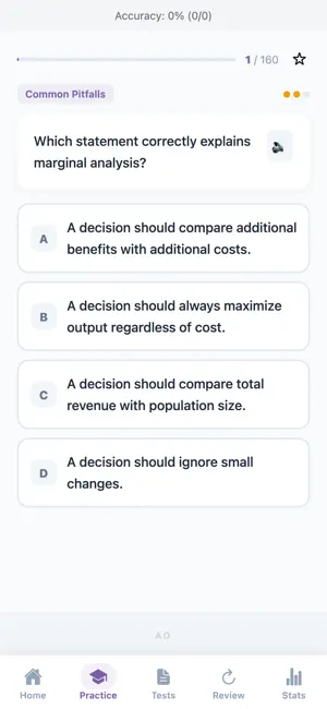 Economics Terms Practice screenshot 2