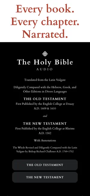 The Catholic Audio Bible screenshot 1