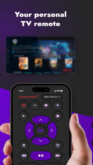 TV Remote for Roku: Smart app Screenshot