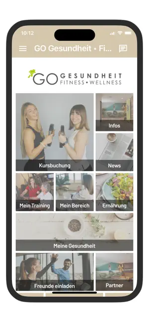 GO Gesundheit Fitness Wellness screenshot 1