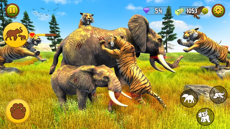 Wild Elephant Simulator Family
