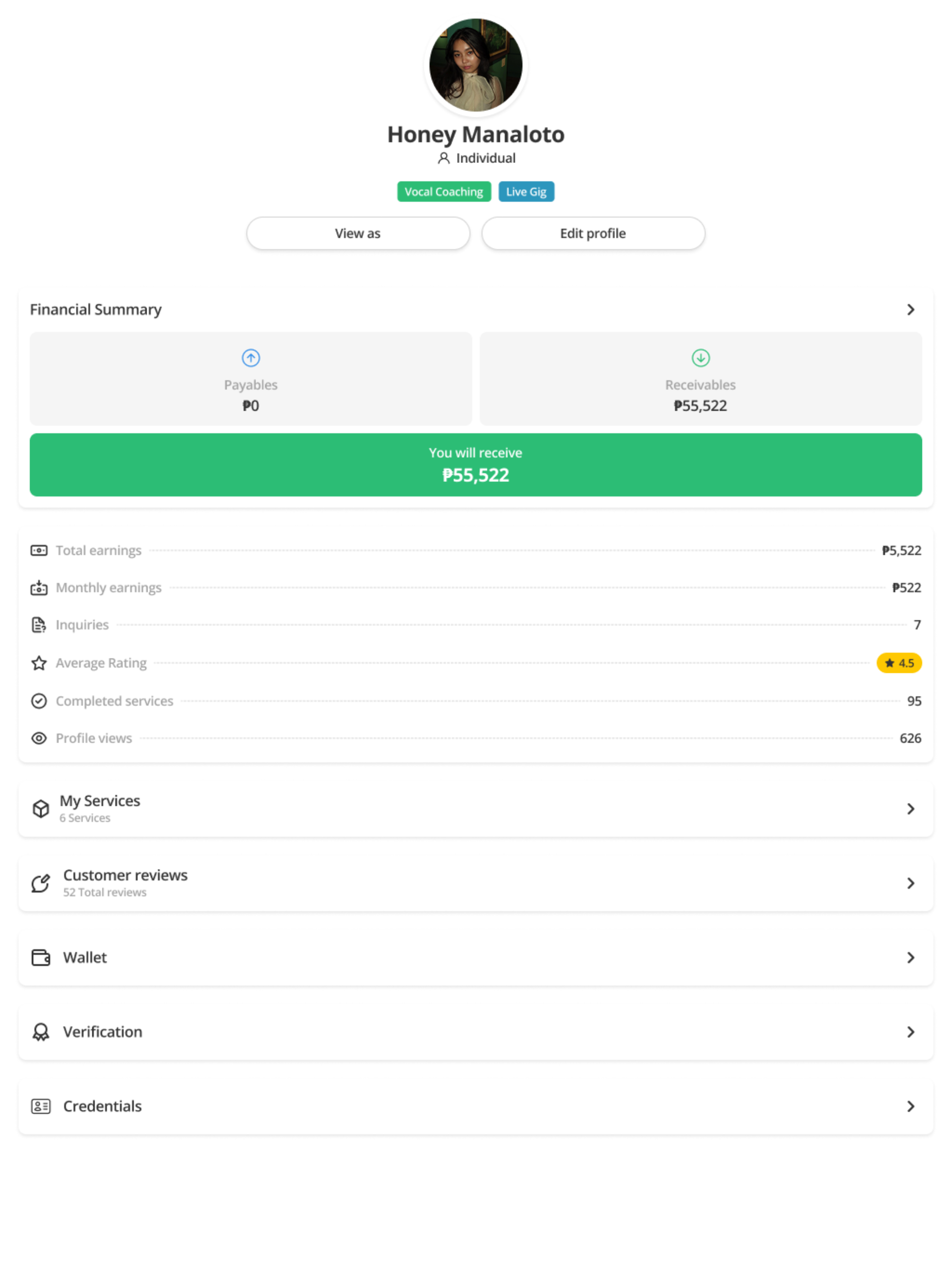 Kilala - Services Marketplace screenshot 9