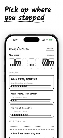 Wait, Professor: AI Tutor Screenshot 2 of 8
