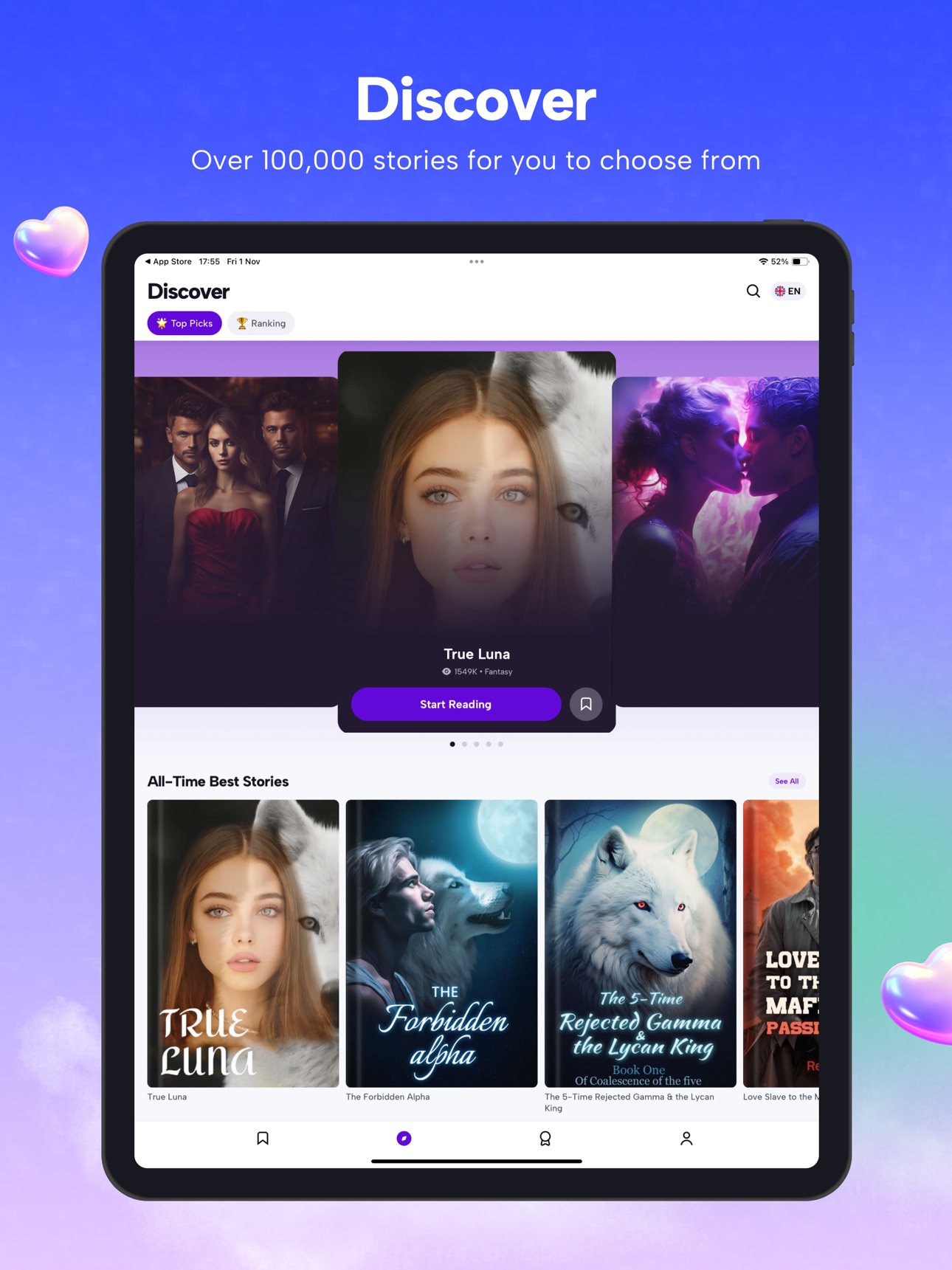 My Passion: Novels reading app screenshot 3