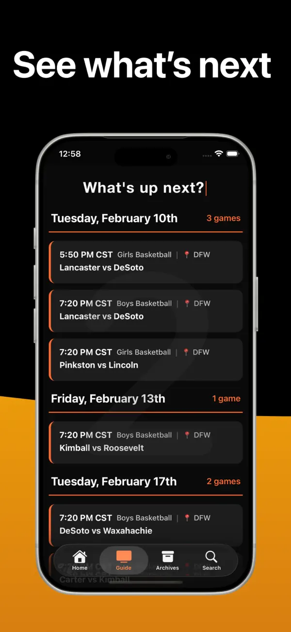 Screenshot #3 pour Texas Sports Productions