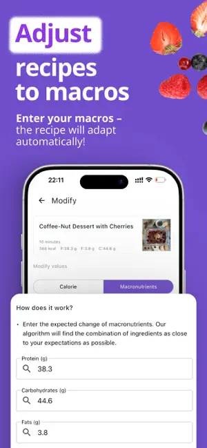 Fitollo Meal Planner & Health iPhone screenshot 5
